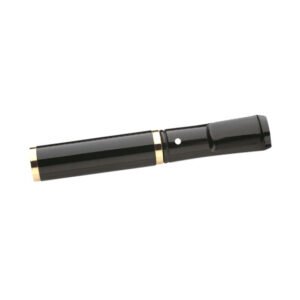 Dunhill White Spot Shortie Black Lacquer Cigarette Holder (CH2815)