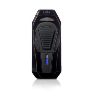 Colibri Boss III Cigar Lighter and Cutter – Black