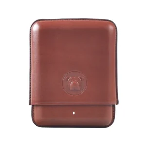 Dunhill White Spot Bulldog Brown Cigar Case – 3F Robusto