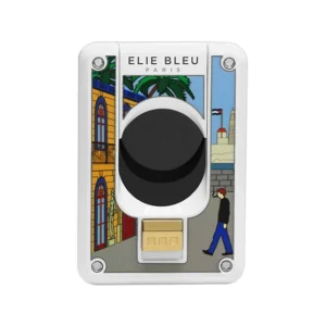 Elie Bleu Cigar Cutter Casa Cubana – White
