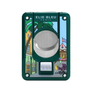 Elie Bleu Cigar Cutter – Green Carousel