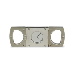 Elie Bleu Double Blade Cigar Cutter – Polished/Satin Steel