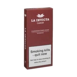La Invicta Nicaraguan Canon Tubed Cigar – Pack of 3
