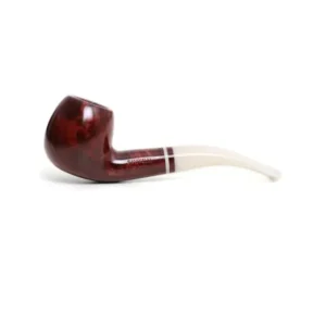 Savinelli Avorio Burgundy 626 KS 9mm Pipe – Smooth