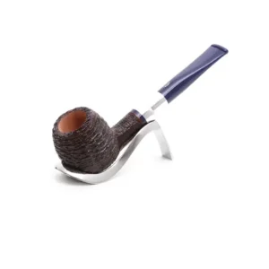 Savinelli Eleganza Brownblast 207 6mm Pipe – Sandblasted