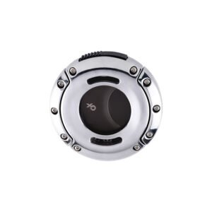 Xikar XO Cigar Cutter – Polished Chrome with Matte Black Blades
