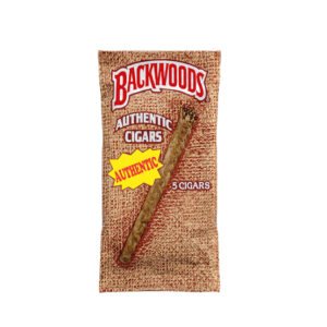Backwoods Authentic (5 Cigars) – 8 x Packs