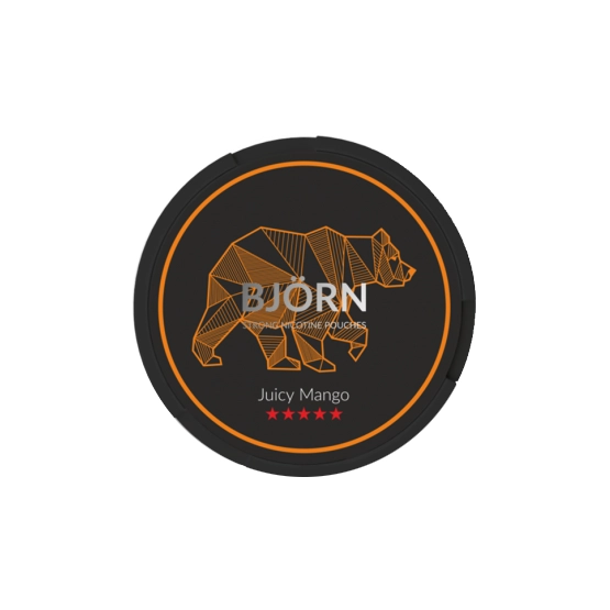 Bjorn Nicotine Pouches Juicy Mango 32mg – Single Tin