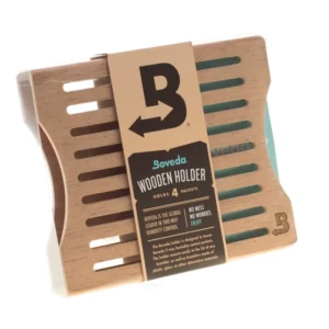 Boveda Wooden Holder Humidification System – 4 Packets