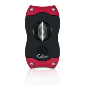 Colibri V-Cut Cigar Cutter – Black and Red