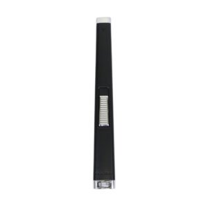 Colibri Aura Flat Flame Lighter – Black & Chrome