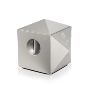 Colibri Quasar Two-in-One Desktop Cigar Cutter – Silver