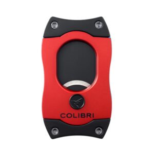 Colibri S-Cut Cigar Cutter – Red & Black