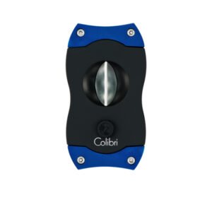 Colibri V-Cut Cigar Cutter – Black and Blue