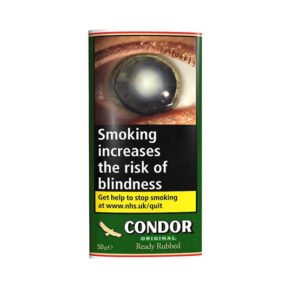 Condor Original Ready Rubbed Pipe Tobacco 50g – Single Pack
