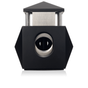 Colibri Quasar Two-in-One Desktop Cigar Cutter – Black