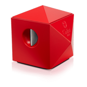 Colibri Quasar Two-in-One Desktop Cigar Cutter – Red