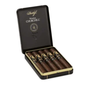 Davidoff Winston Churchill The Late Hour Petit Panetela Cigar – Tin of 5