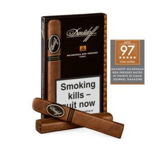 Davidoff Nicaragua Box Pressed Robusto Cigar – Pack of 4