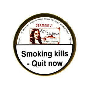 Germain’s King Charles British Ready Rubbed Pipe Tobacco 50g – Single Tin