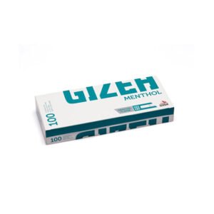 Gizeh Filter Tubes Silver Tip Menthol – Single Box