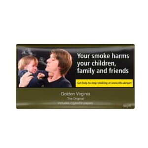 Golden Virginia The Original Hand Rolling Tobacco 50g – Single Pack