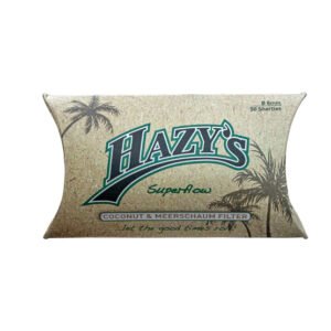 Hazy’s Coconut & Meerschaum 8mm Roll Your Own Filters – Pack of 50