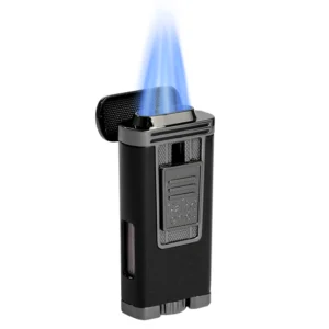 Palio Pro Polaris Triple Torch Cigar Lighter – Black