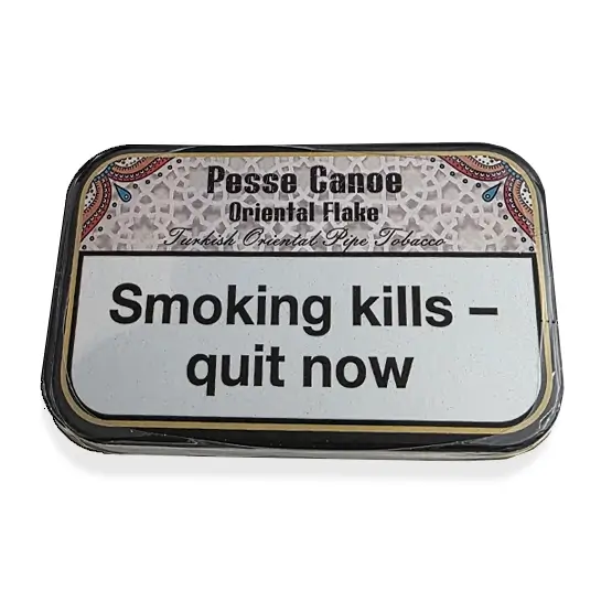 Pesse Canoe Turkish Oriental Flake Pipe Tobacco 50g – Single Tin