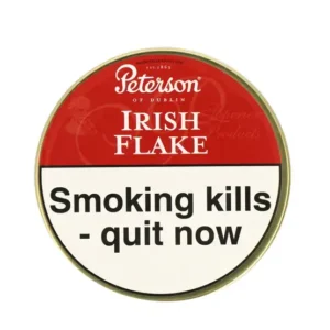 Peterson Irish Flake Pipe Tobacco 50g – Single Tin