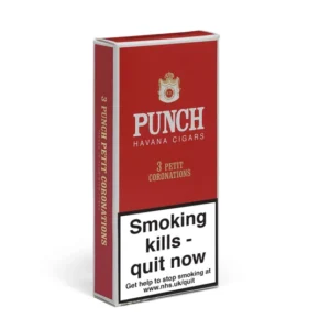 Punch Petit Coronations Tubos Cigar – Pack of 3