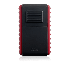Colibri Quasar Astoria Triple Jet Flame Cigar Lighter – Red & Black