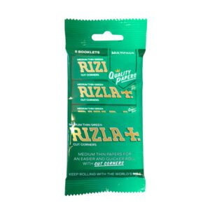 Rizla Green Regular Rolling Papers – Pack of 5