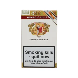 Romeo y Julieta Wide Churchill Cigar – Pack of 3 Tubos