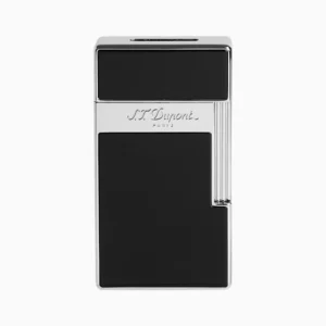 S.T. Dupont Biggy (Big D) Lighter – Black Lacquer and Chrome