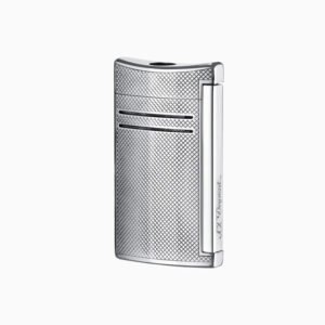 S.T. Dupont Maxijet Single Jet Cigar Lighter – Chrome Grid