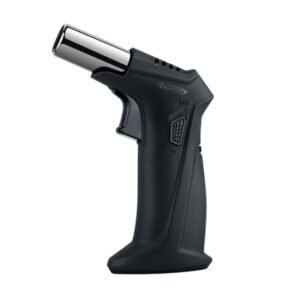 Vector Clash Single Jet Flame Table Lighter – Black Matte