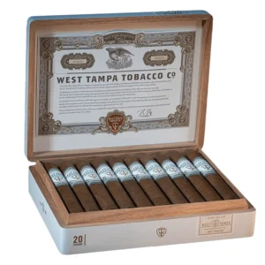 West Tampa Tobacco Company White Robusto Cigar – Box of 20