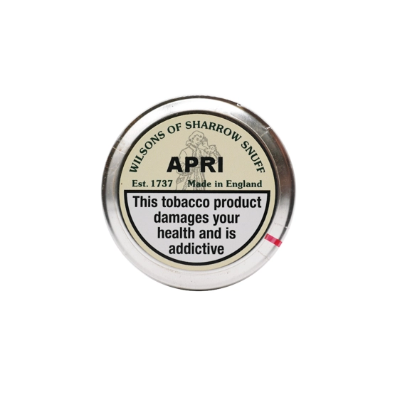 Wilsons of Sharrow Apri Snuff 20g – Single Large Tin