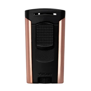Xikar Astral Single Jet Flame Cigar Lighter – Black/Rose Gold