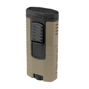 Xikar Tactical Triple Jet Flame Cigar Lighter – Tan & Black