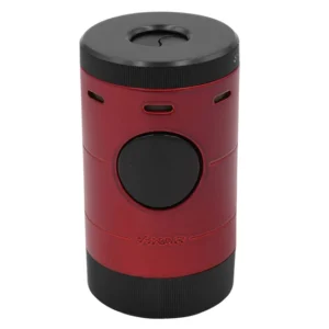 Xikar Volta Tabletop Quad Jet Flame Cigar Lighter – Red