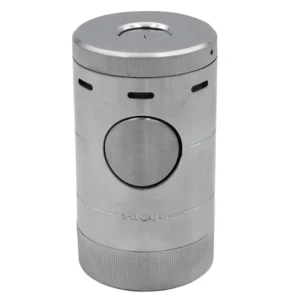 Xikar Volta Tabletop Quad Jet Flame Cigar Lighter – Silver